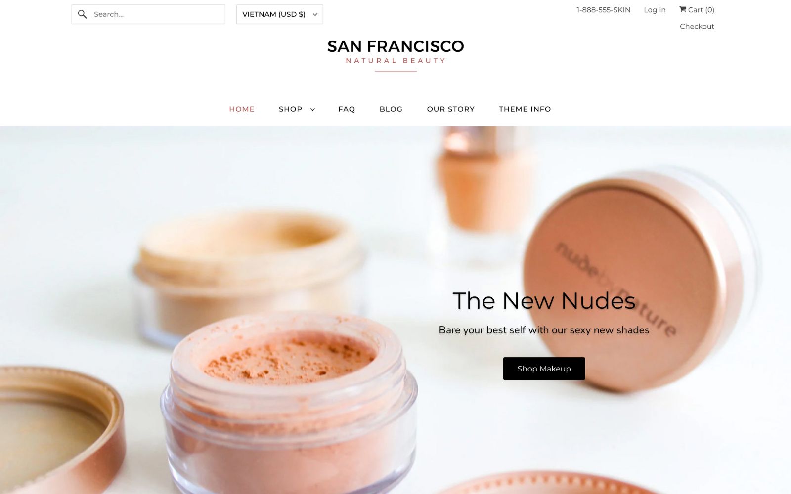 Responsive can showcase products with clarity and style. It offers high customization with 4 presets and allows skincare brands to fine-tune layout, typography, and promotional elements, creating a tailored and compelling narrative.